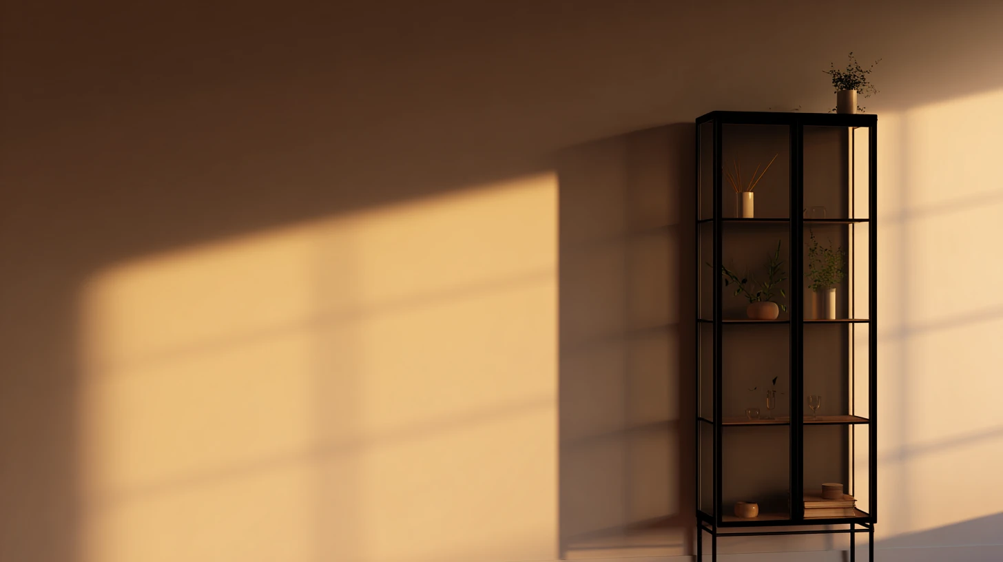 Download Dark Wall Shelf Background 2 - Professional video call background Dark Wall Shelf Background 2 - Free virtual background for Zoom, Teams & Google Meet