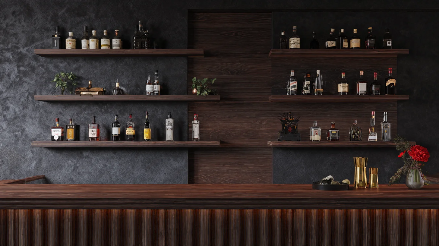 Download Dark Wall Shelf Background 16 - Professional video call background Dark Wall Shelf Background 16 - Free virtual background for Zoom, Teams & Google Meet