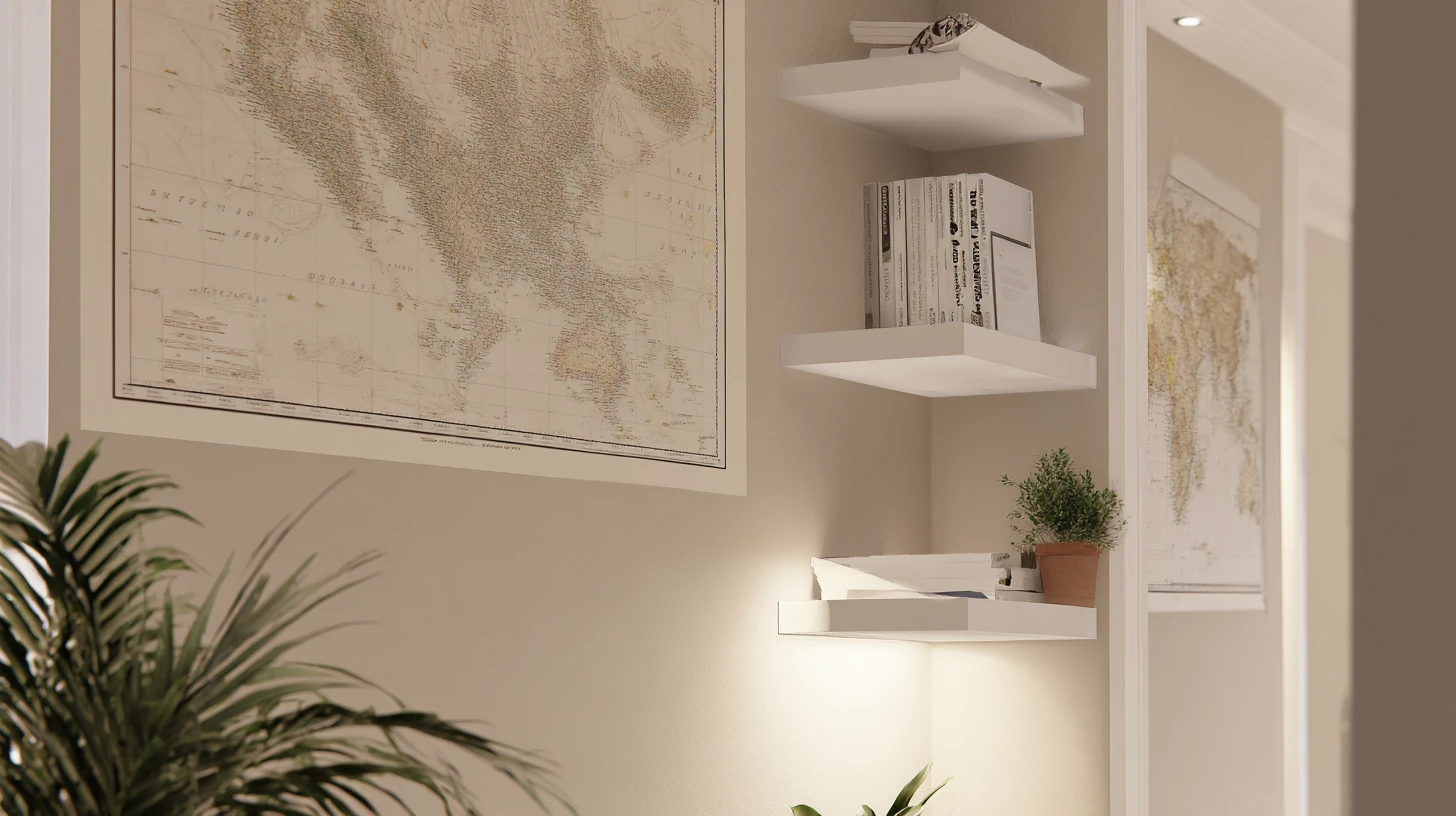 Download Dark Wall Shelf Background 34 - Professional video call background Dark Wall Shelf Background 34 - Free virtual background for Zoom, Teams & Google Meet